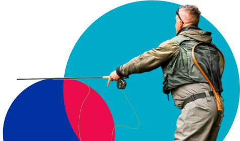 Man Fishing