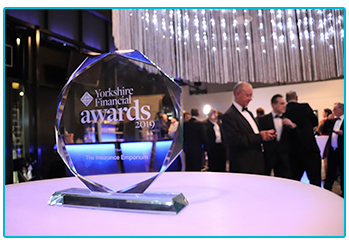 Our award at the Yorkshire Financial Awards 2019