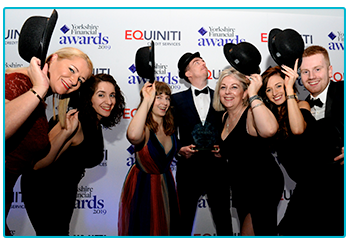 We celebrate at the Yorkshire Financial Awards 2019