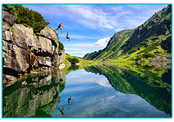 Types of honeymoon - adventure holiday
