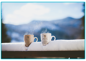 Types of honeymoon - winter, snowy honeymoon