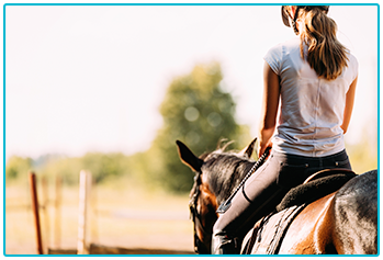 How to choose the right horse - woman riding horse