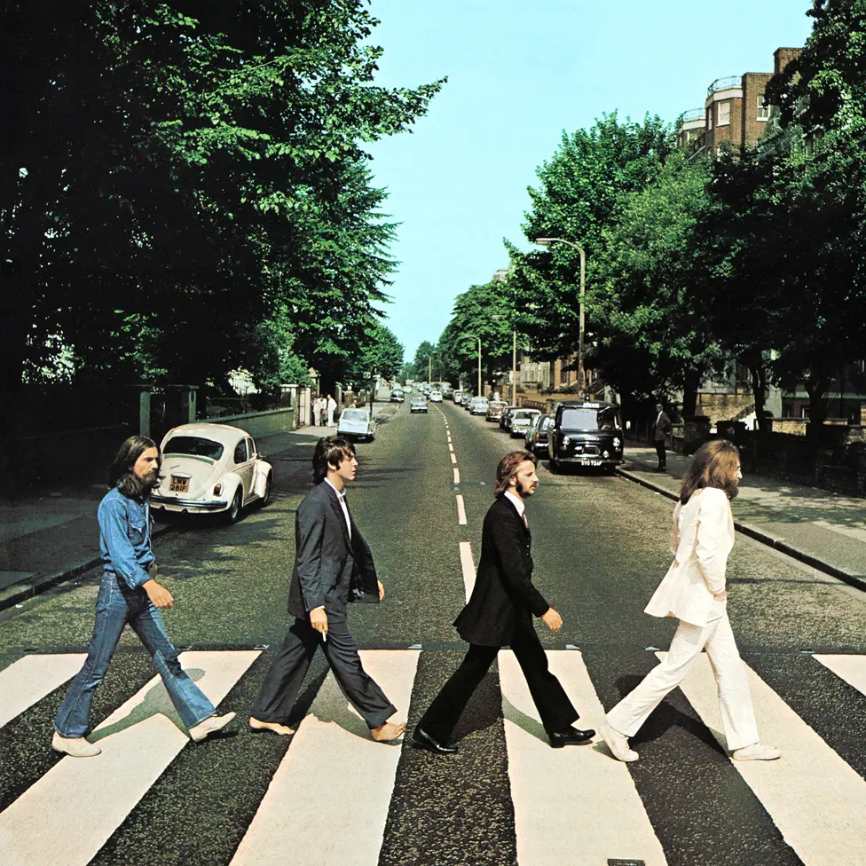 The Beatles Abbey Road - Taken by Iain Macmillan in 1969