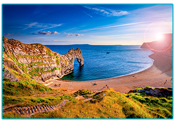 Best caravan parks Dorset Durdle Door