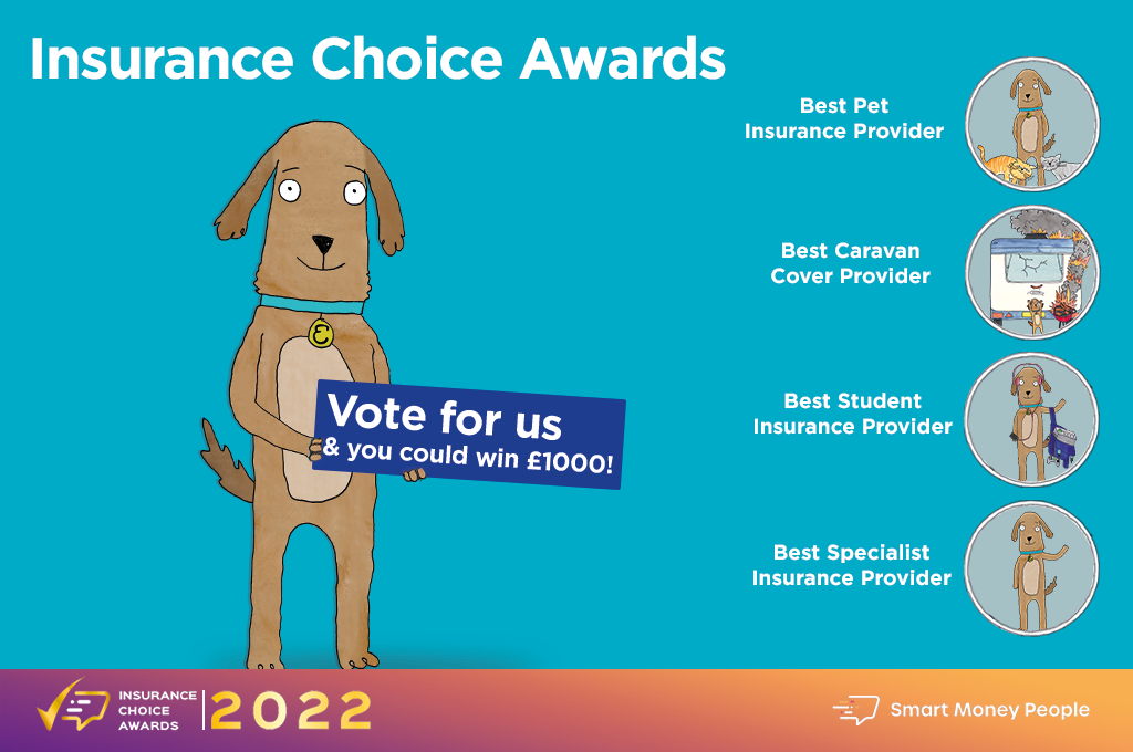 vote for us at the Insurance Choice Awards and you could win £1000!