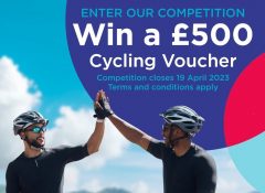 Image promoting The Insurance Emporium cycling competition