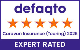 Caravan Insurance Five Star Defaqto Award