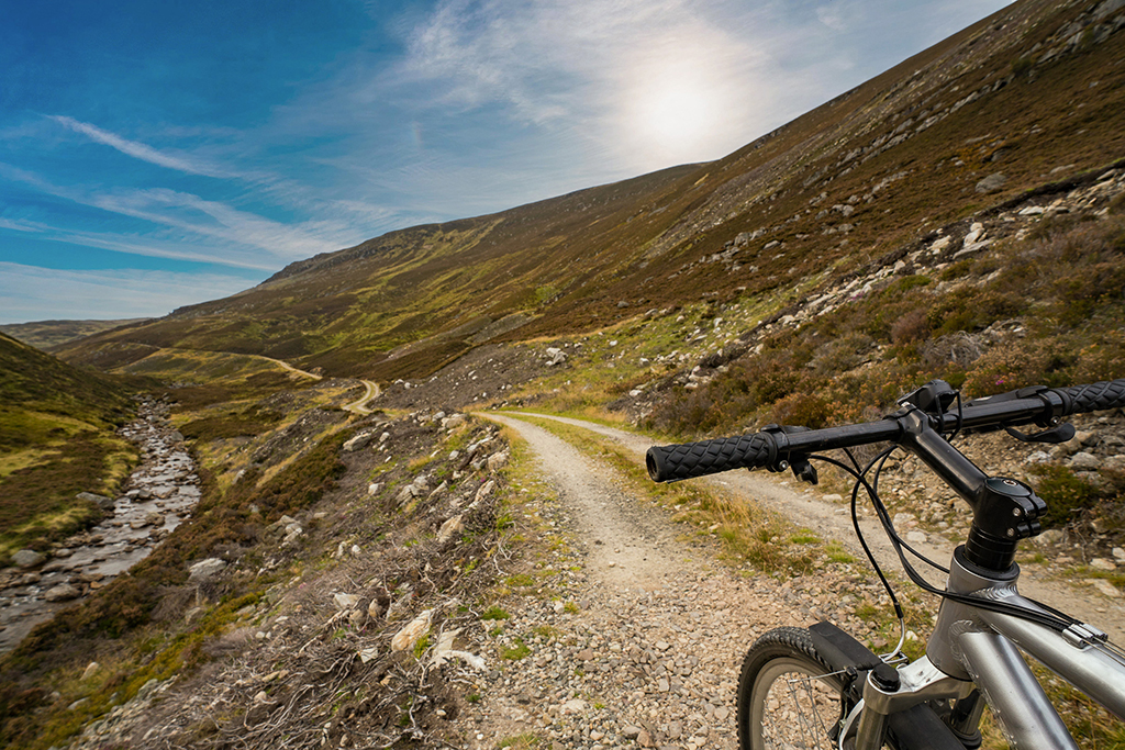 mountain biking in Scotland