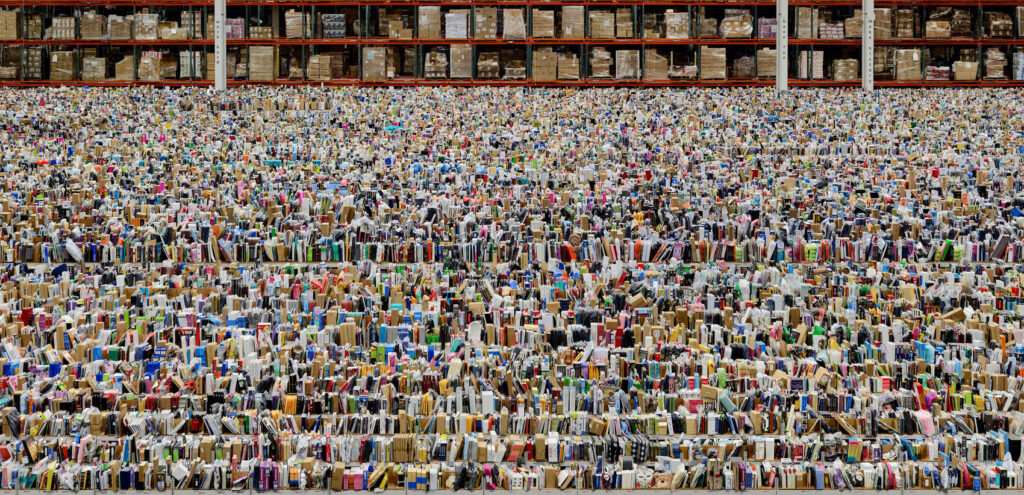 Famous Photographer Andreas Gursky's 'Amazon'.